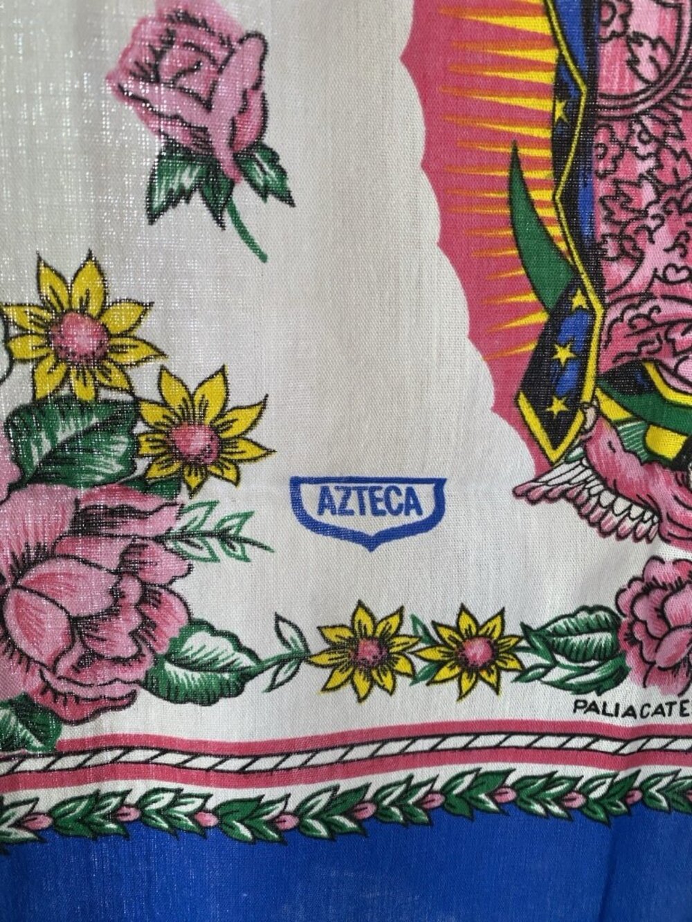 Virgin Of Guadalupe 22 Inch Square Scarf - Picture 3 of 6